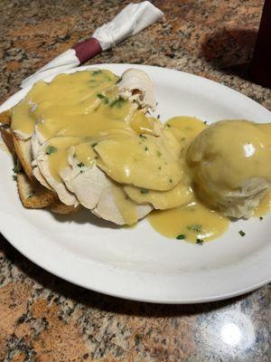 The best open face Turkey sandwich I have ever eaten!