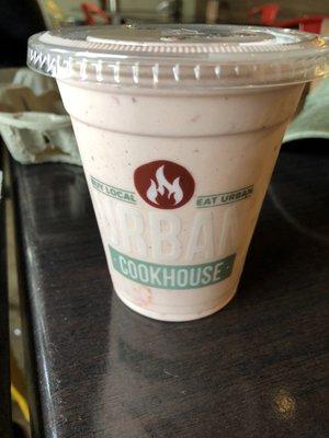 Strawberry Housemade Milkshake, Small