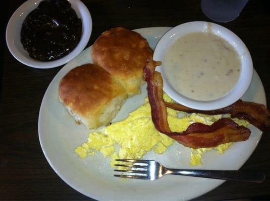 Breakfast special at Triangle Cafe.