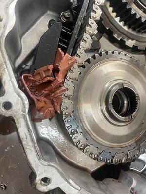 2015 Ford Escape 6F40 Transaxle. Melted every plastic part.