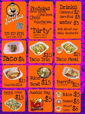 Check out our menu!