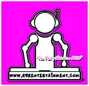 R4Rentertainment.com where "The Party Starts HERE" Logo