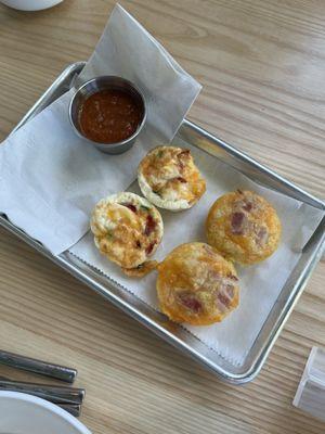 Egg Bites and Housemade Salsa