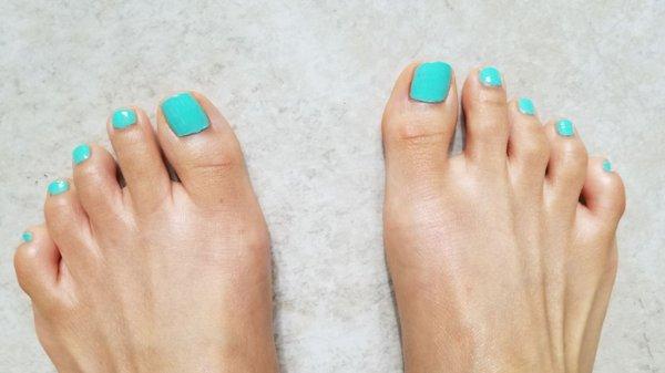 $22 regular pedi (Aug 2018)