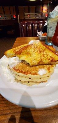 French toast and pancakes