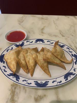 Crab Rangoon.