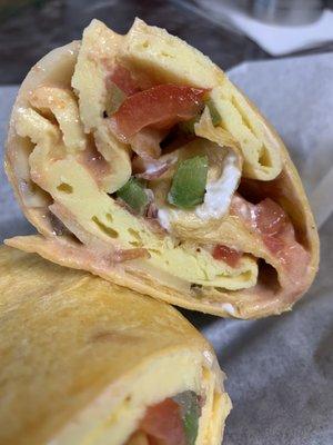 Bacon breakfast Wrap