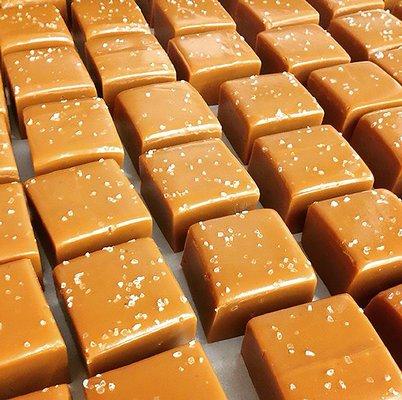 Sea Salt Caramel Cubes