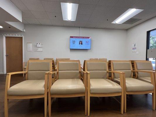 February 2023 Stanford Health Care Bay Valley Medical Group waiting room