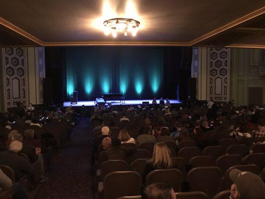 Inside the historic Taft Theater!