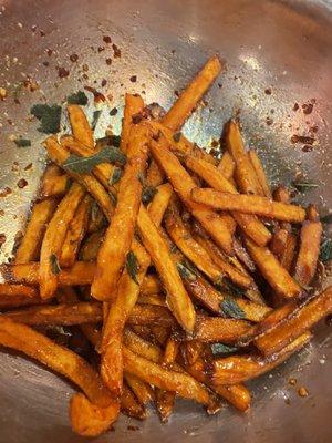 Hot Honey & Sage Fries