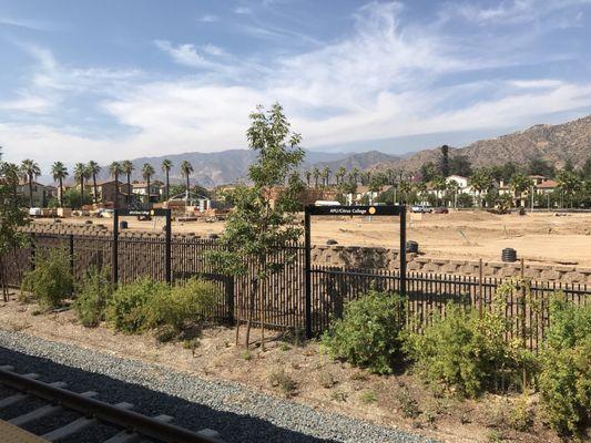 APU/Citrus College Gold Line Station - beautiful day!!!