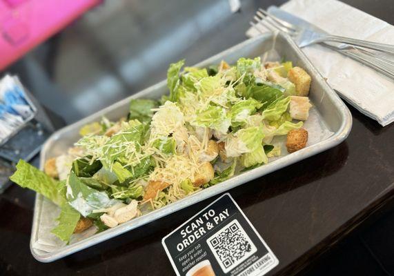 Chicken caesar salad