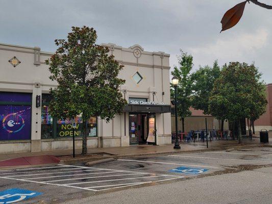 In the Firewheel Center Mall, Garland, TX at 430 Winecup Way. Big, new game arcade!