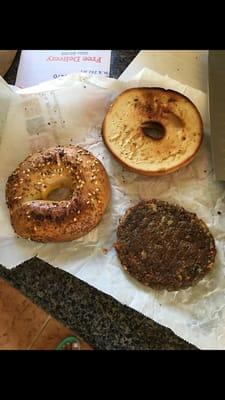 Messed up my order and reused the same bagel/sausage patty, gross bagel was hard as a rock