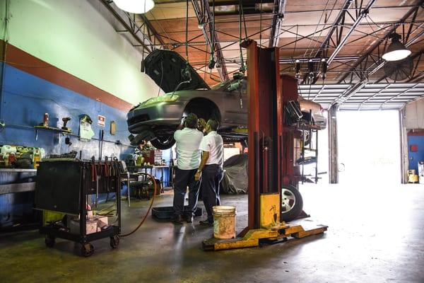 Japanese Car Care teamwork!