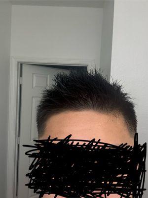 Current hair cut vs reference pictures