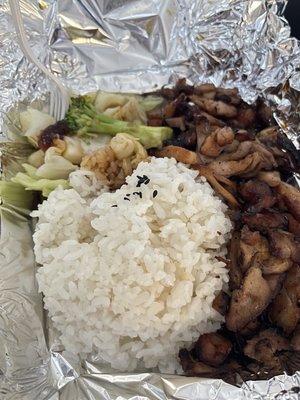 Chicken Teriyaki Plate Combo