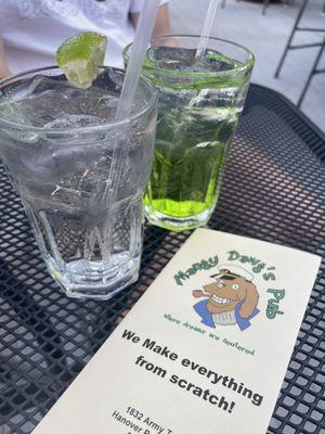 Vodka Sprite & Recommended Gin and Tonic