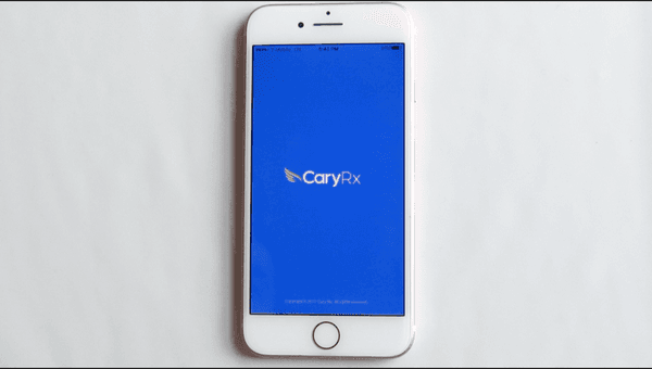 Download CaryRx on the app store and never be stuck in line at the pharmacy again!