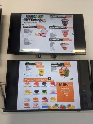 The digital menu