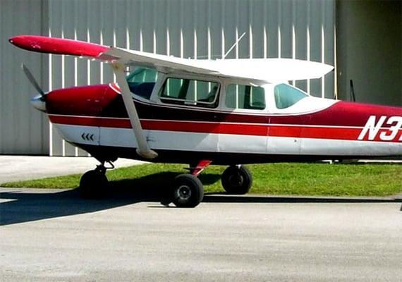 Flying out of the Harbor Springs Airport