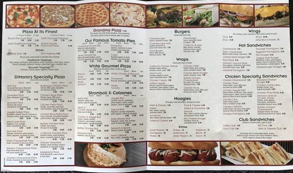 Menu - Side 2