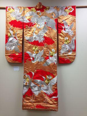 A ceremonial Kimono.