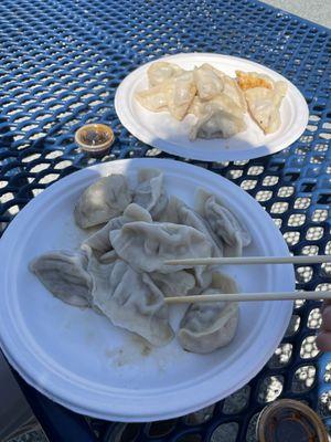 Dumplings and pot stickers