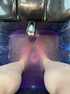 Jelly pedicure was fun!