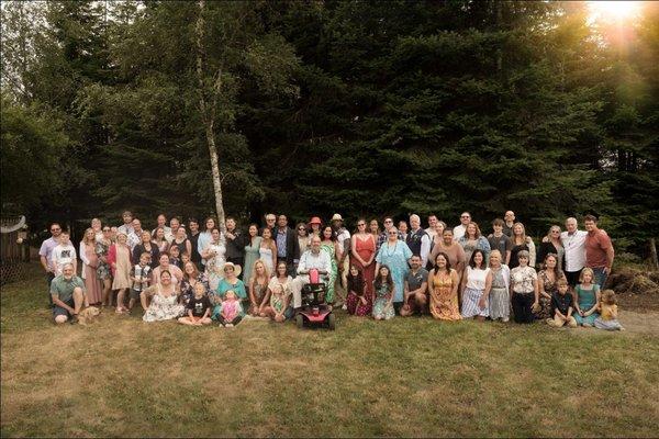 This summer's wedding party.  So much fun!!