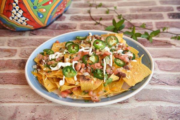 Nachos sin Carne