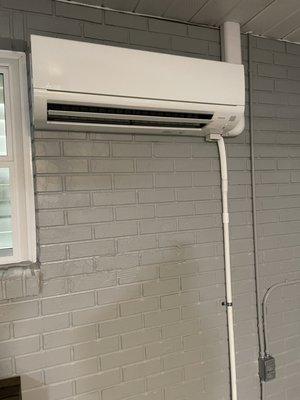 Mini Split ductless a/c and heater