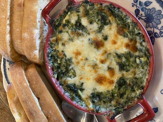 Spinach and artichoke dip