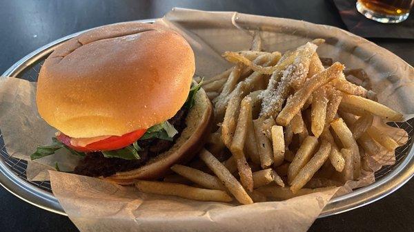 Smash Burger w/fries