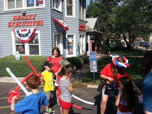 Fun fourth of July celebrations here every year. Good food, lots of fun for all.