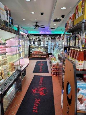 Deli area for ordering sandwiches.