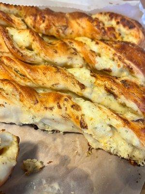 Garlic Parmesan Twists