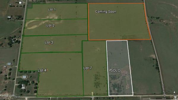 Waller County Land for Sale - 11+ acre lots on Cochran Road at Bell Road