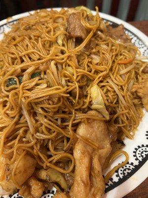 Thin noddle house chow mein