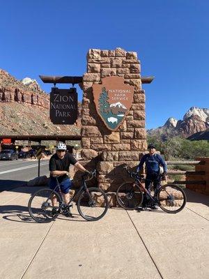 Zion National Park with Trek bikes from Zion Cycles