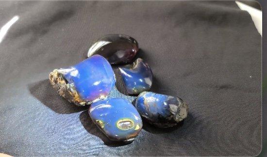 Rare BLUE Amber