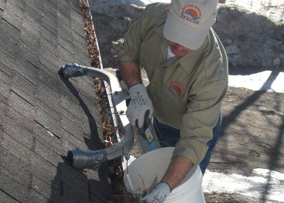 Gutter Cleaning, Chad Johnson, Gutter Service Of Maine llc