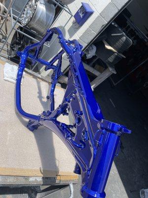 YZ 250 Frame ... illusion Royal Blue