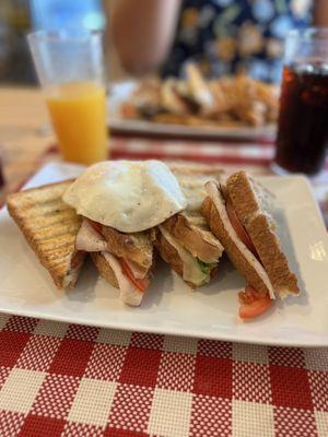 Croque Monsieur with Turkey