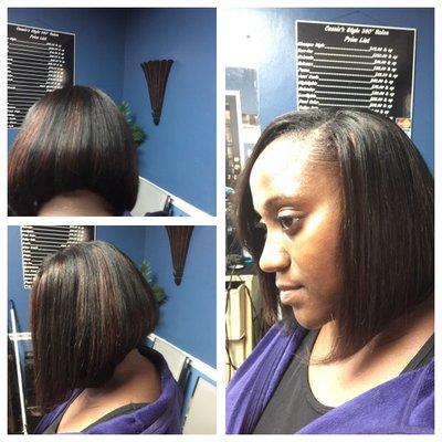 Sew In Bob Style