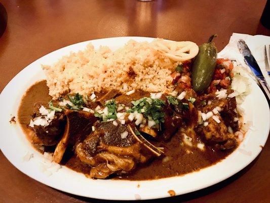 That lovely, yummy plate of Birria Special