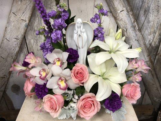 Beautiful sympathy arrangement