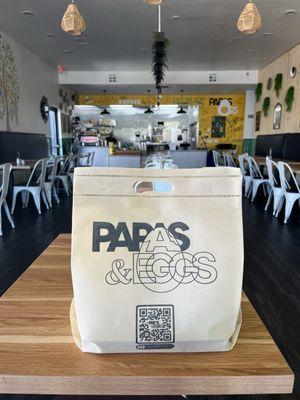 Papas and Eggs to go!