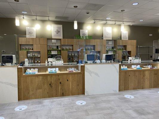 Dispensary purchase area